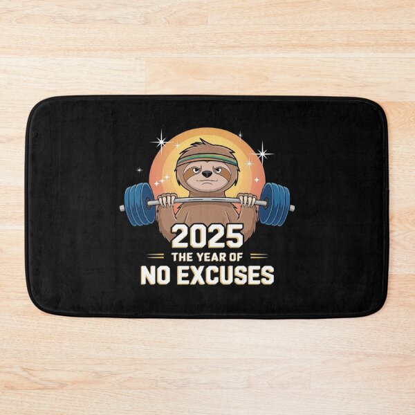 Item preview, Funny Fitness Goals for 2025: Sloth Workout Hacks for Weight Loss and Gym Motivation designed and sold by love3617.