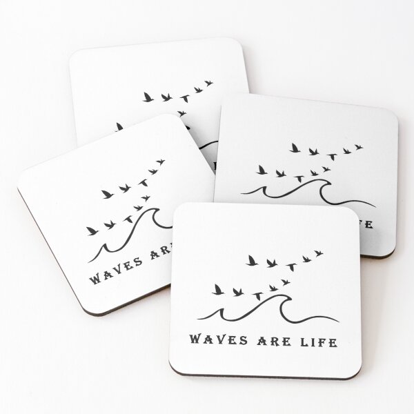 Item preview, Waves Are Life - Ocean Lover Design designed and sold by Stylefishing.