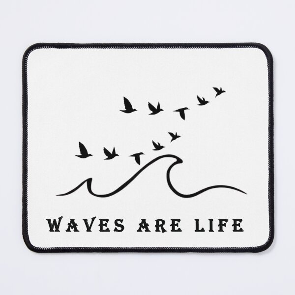 Item preview, Waves Are Life - Ocean Lover Design designed and sold by Stylefishing.