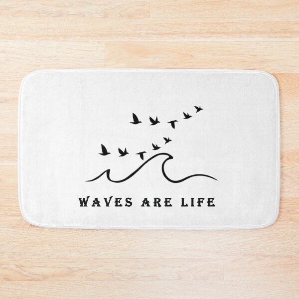 Item preview, Waves Are Life - Ocean Lover Design designed and sold by Stylefishing.