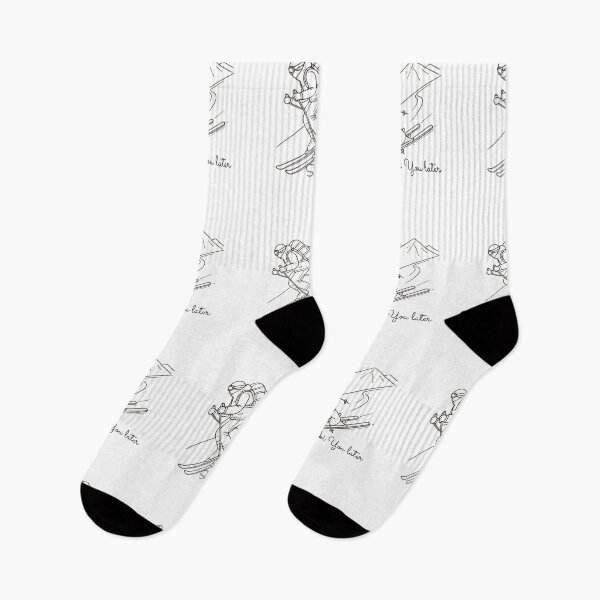 Item preview, Minimalist Winter Sports Gear: Unique Art Designs for Snow Lovers designed and sold by MiszungART.