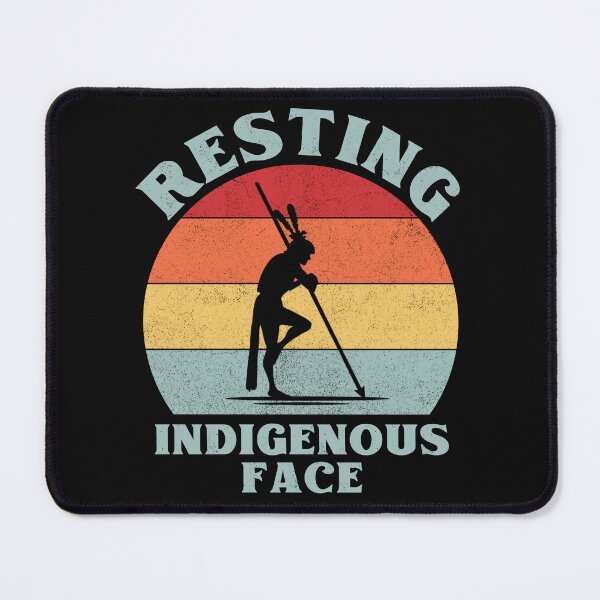 Item preview, Resting Indigenous Face  designed and sold by ManiaGrania.