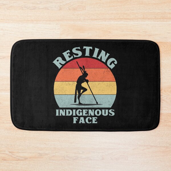 Item preview, Resting Indigenous Face  designed and sold by ManiaGrania.