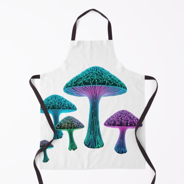 Item preview, Psychedelic Neon Fungi Glow designed and sold by RebelPaintBrush.