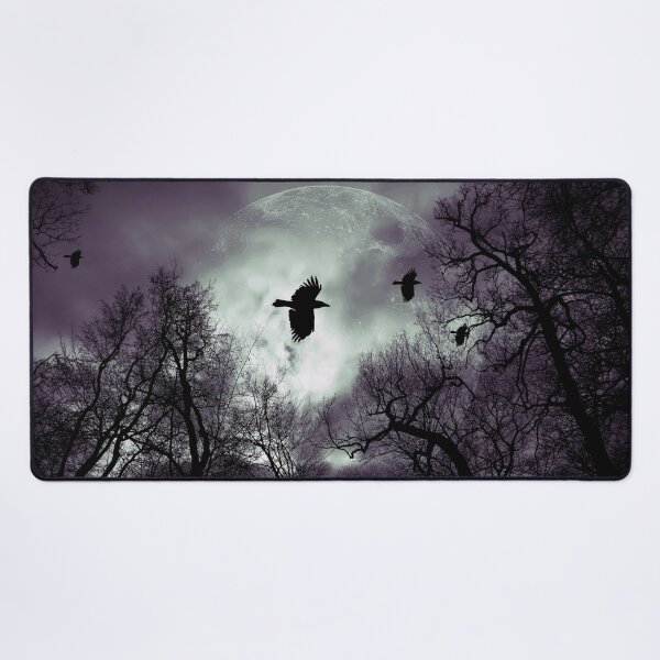Item preview, Crows and Supermoon designed and sold by Palatinasart.