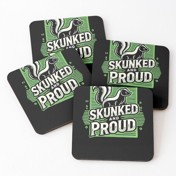Item preview, Skunked and Proud – Bold Nature Design designed and sold by mArtWear.