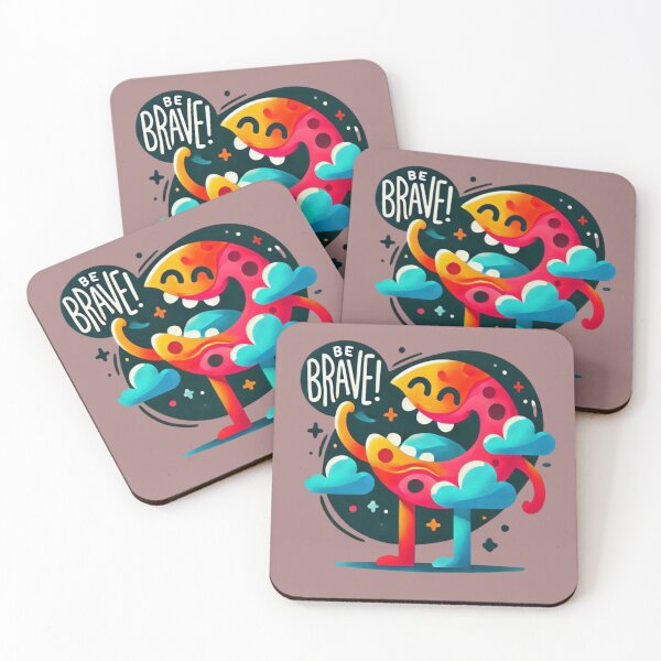 Item preview, Be BRAVE! Coolie dude designed and sold by Shs-Kenya.