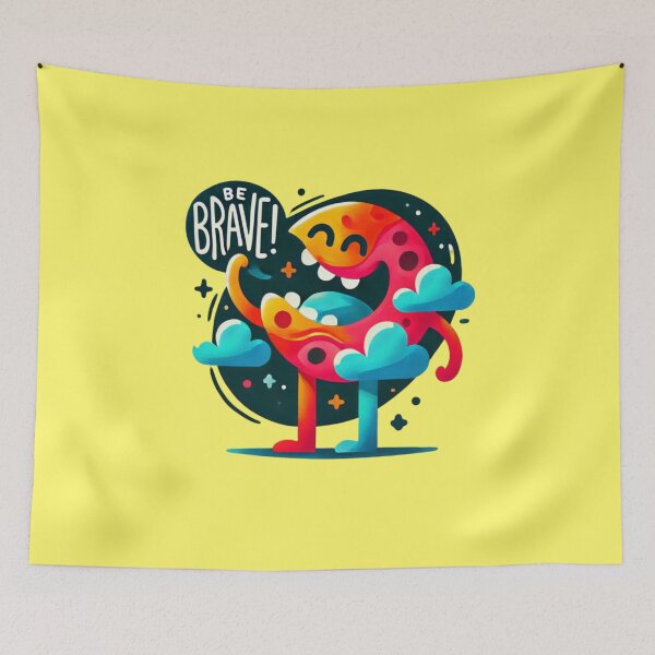 Item preview, Be BRAVE! Coolie dude designed and sold by Shs-Kenya.