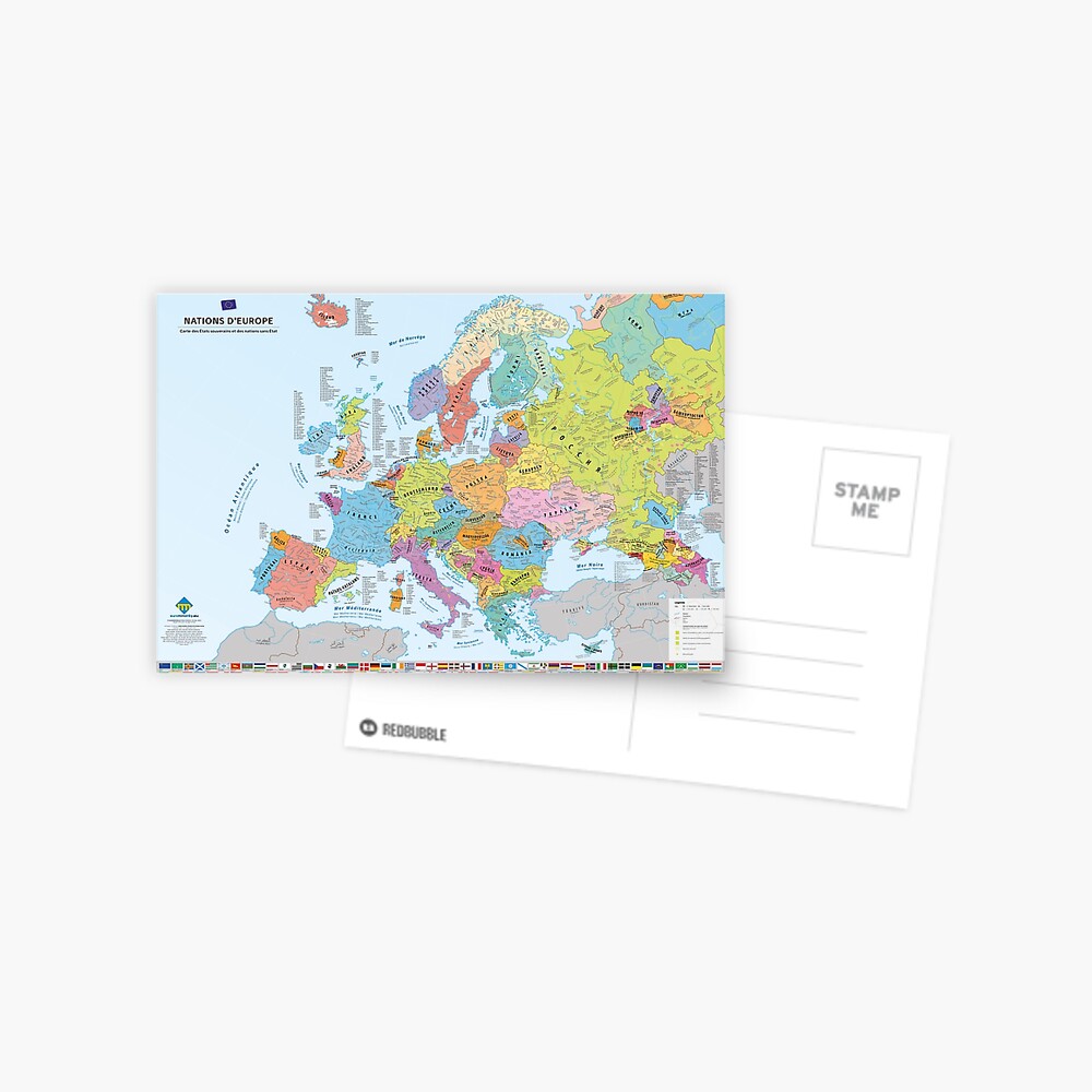Aperçu de l'œuvre Carte postale créée et vendue par Multinatio.
