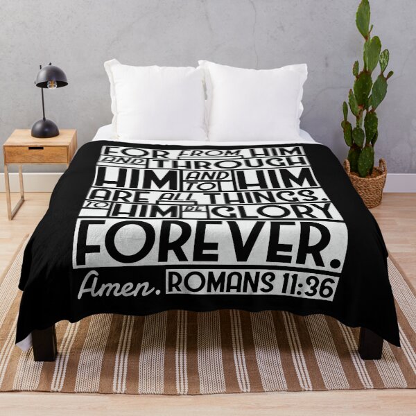 Item preview, Romans 11:36 For From Him And Through Him And To Him Are All Things designed and sold by plushism.