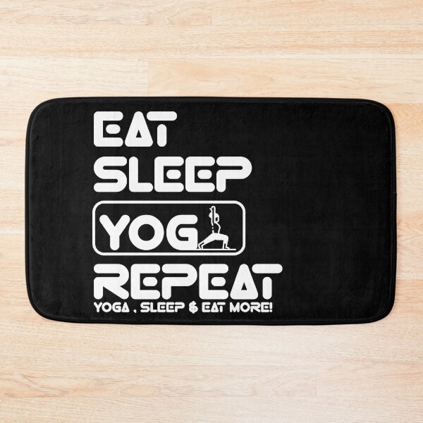 Item preview, Yogini Life: Eat, Sleep, Repeat  designed and sold by Eksama Design.