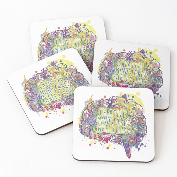 Item preview, Creative Minds Are Rarely Tidy Colour ©ChunkaMunka designed and sold by ChunkaMunka.