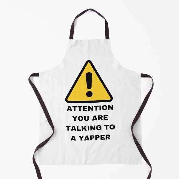Item preview, Attention Yapper designed and sold by official_BRAINROTSHOP.