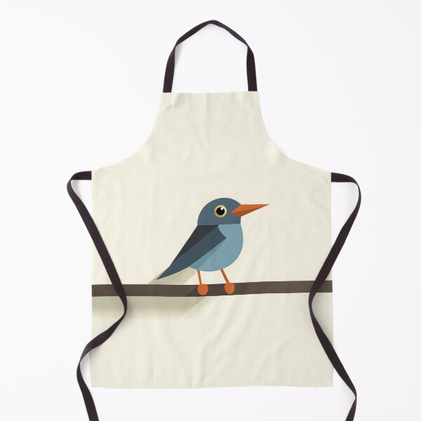 Item preview, Blue Bird Minimalist Vector Illustration designed and sold by GoldenTealArts.