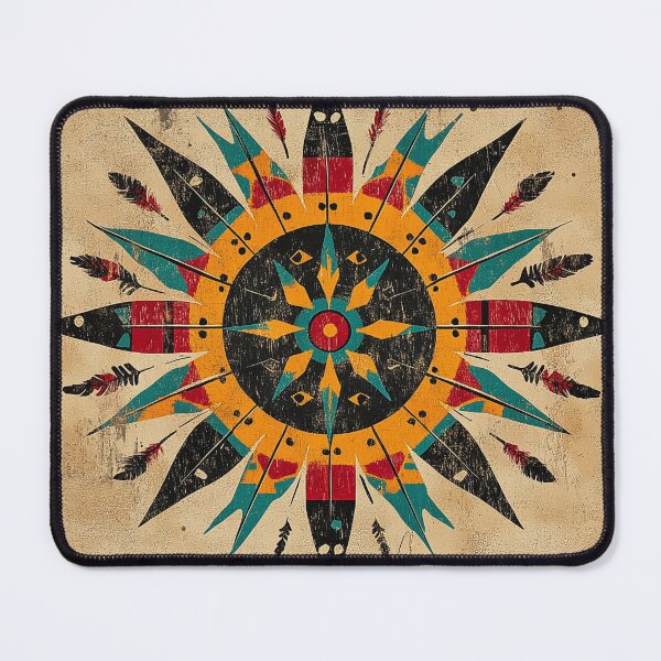 Item preview, Stylized Sun Design with Tribal Aesthetic designed and sold by daila70.