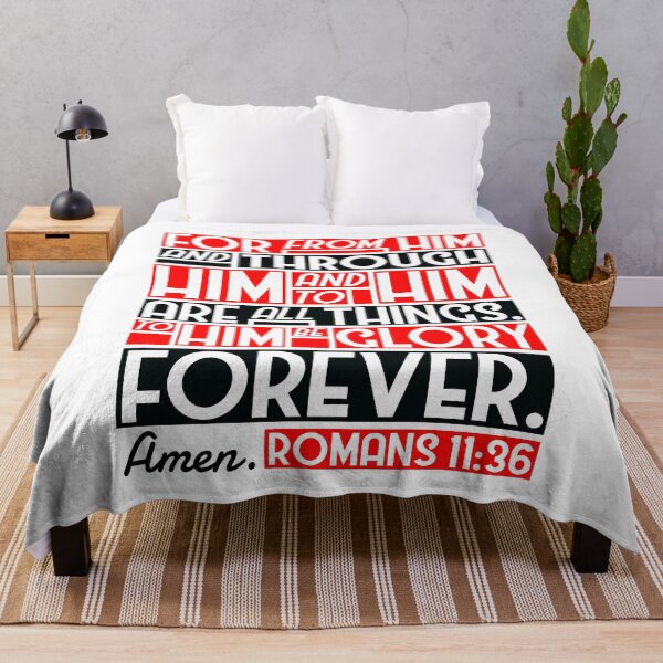 Item preview, Romans 11:36 For From Him And Through Him And To Him Are All Things designed and sold by plushism.