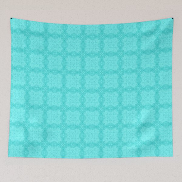 Item preview, Crystal Plaid Soft Cyan 78fafb Repeat designed and sold by Art in My Loft.