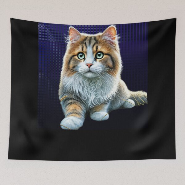 Item preview, Majestic Feline with Radiant Eyes designed and sold by Arte82.