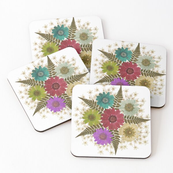 Item preview, Pressed Flowers and Ferns Artwork designed and sold by Sasitee.