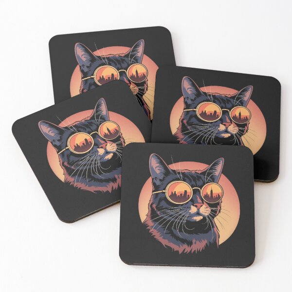 Item preview, Cool cat with sunglasses designed and sold by BugiDesignArt.