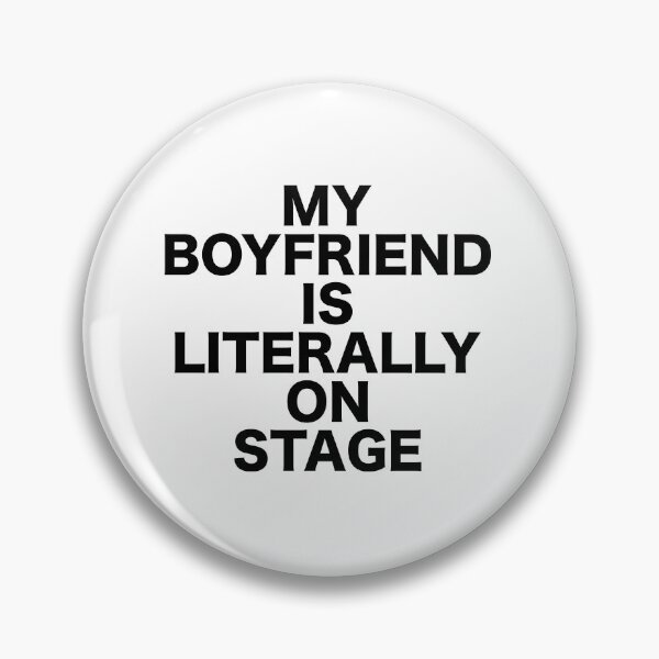 Item preview, My Boyfriend Is Literally On Stage Top designed and sold by Styleslilangel.