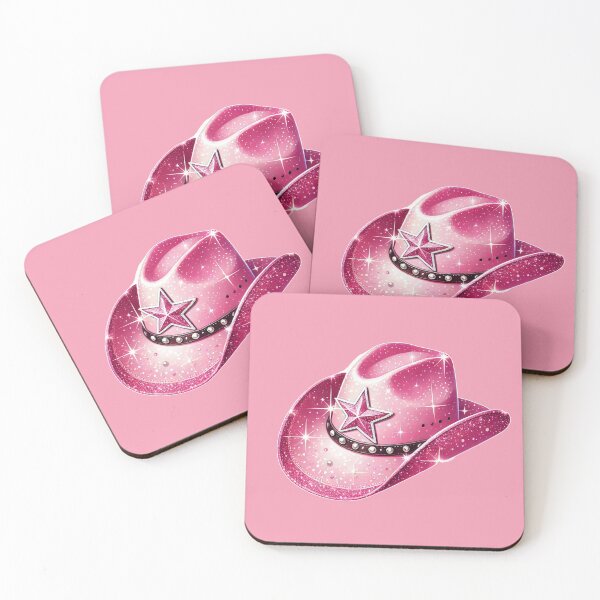 Item preview, Glittering Pink Cowgirl Hat  designed and sold by KittyKatto.
