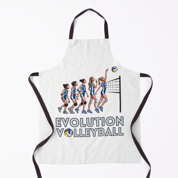 Item preview, Funny Volleyball Evolution | Women Players Sports Art designed and sold by Psycho-Crazy.