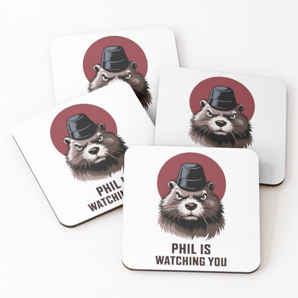 Item preview, Punxsutawney Phil is watching you designed and sold by LV-creator.