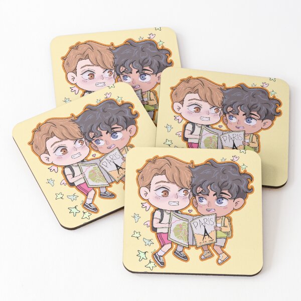 Item preview, Nick and Charlie (Paris Trip) Heartstopper designed and sold by AlcotArt.