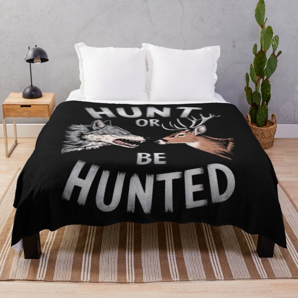 Item preview, Hunt or be hunted, wolf and deer designed and sold by BugiDesignArt.