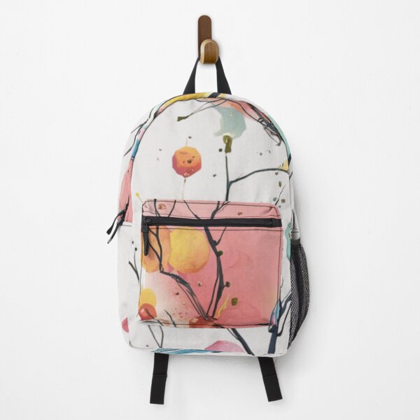 Item preview, A vibrant and whimsical illustration of a bird perched on a branch designed and sold by 123ks.