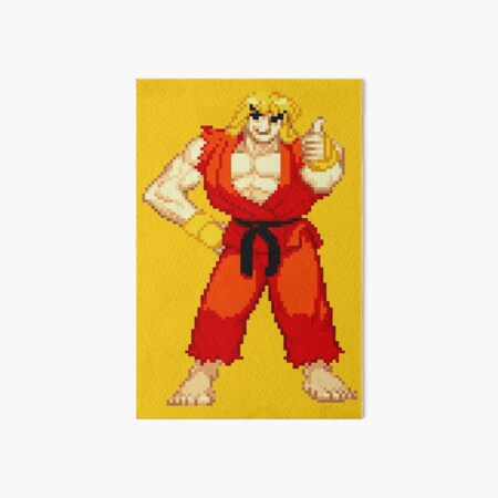 street fighter alpha Art Board Print by watolo