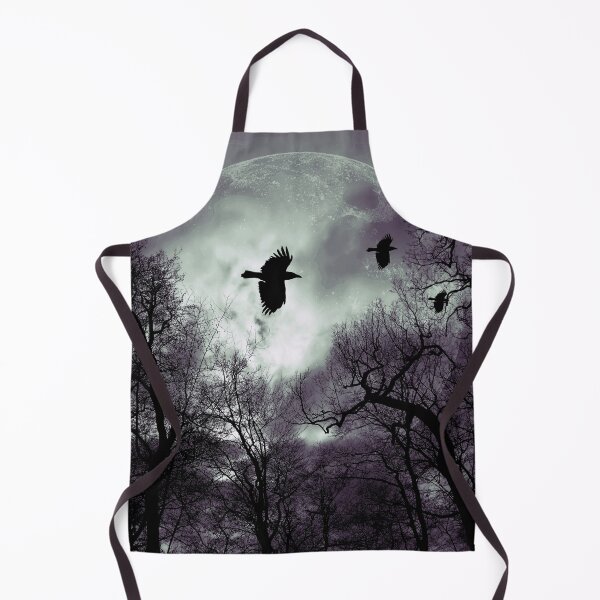 Item preview, Crows and Supermoon designed and sold by Palatinasart.