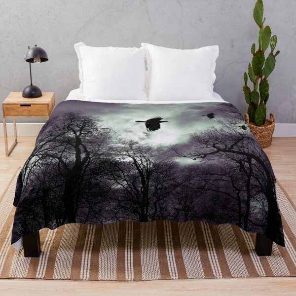 Item preview, Crows and Supermoon designed and sold by Palatinasart.