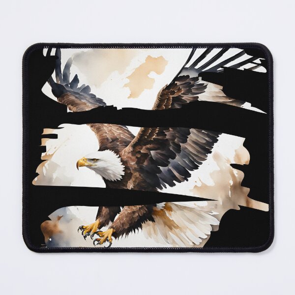Item preview, Eagle above mountains, Symbol of freedom, Freedom, Majestic Bird, Independece Day designed and sold by KolorellaS.