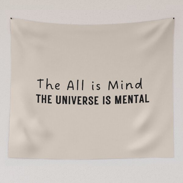 Item preview, All Is Mind The Universe Is Mental designed and sold by Goddess888.