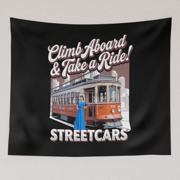 Item preview, Streetcars - Cable tram - Climb aboard designed and sold by JansenGS.