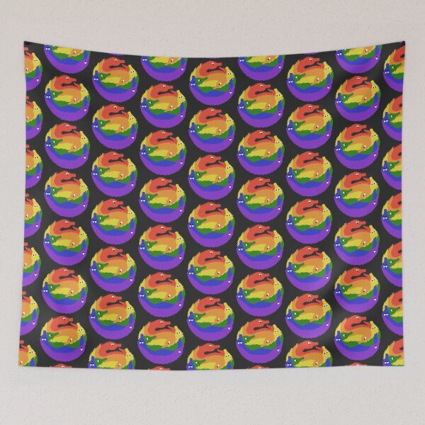 Item preview, pride worm on a string designed and sold by OddsAndLievens.