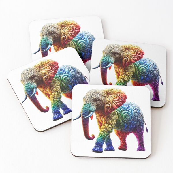 Item preview, Glow Elephant designed and sold by GloriousArtSKD.