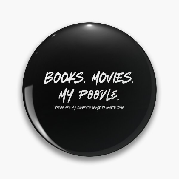 Item preview, Funny Books Movies My Poodle Unisex Jersey Short Sleeve Tee, Hobbies Tee, Sarcastic Graphic Shirt, Gift for Book Lover, Movie Buff Shirt designed and sold by tastodesign.
