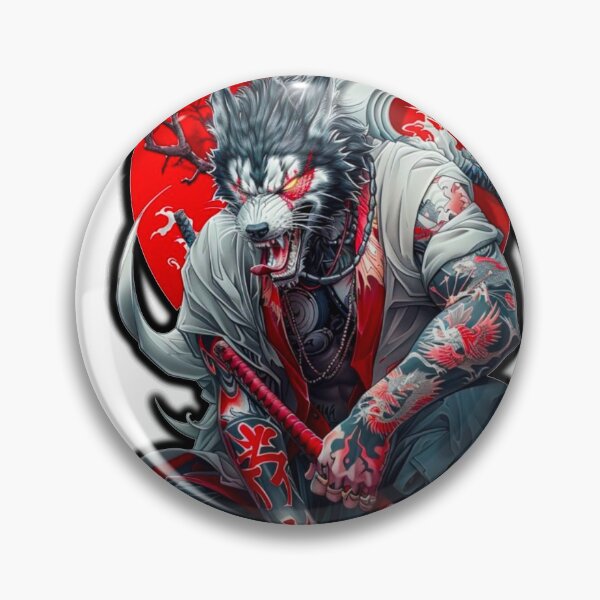 Item preview, The Great Wolf of Japanese   designed and sold by Alshoalla.