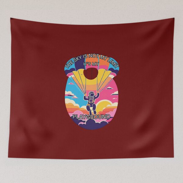 Item preview, Parachute Skydiving Shirt Unique Gift for Skydivers & Adventure Lovers. designed and sold by TrebdoraCrafts.
