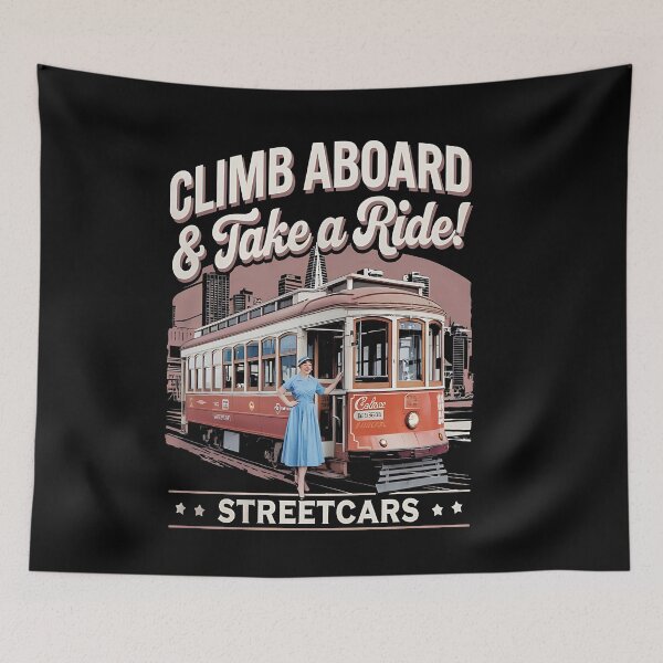 Item preview, Streetcars - Cable tram - Climb aboard designed and sold by JansenGS.