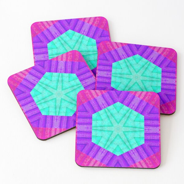 Item preview, Kaleidoscoped colored wood pattern  designed and sold by McFleur's Lens.