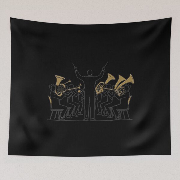Item preview, Conductor Orchestra Music Brass Band designed and sold by ladyindigital.