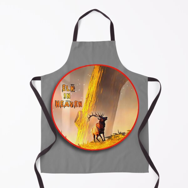 Item preview, ELK IN HEAVEN illustration design designed and sold by ExploreAura Studio.