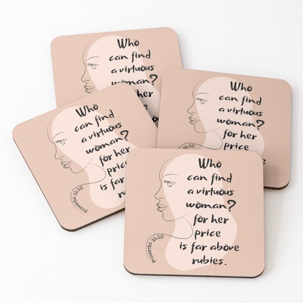 Item preview, Proverbs 31:10 - Who Can Find A Virtuous Woman? designed and sold by Nancyanna.