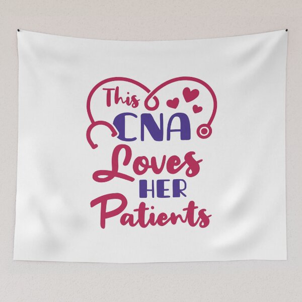 Item preview, This CNA Loves Her Patients Stethoscope Heart designed and sold by jaygo.