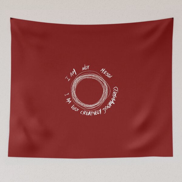 Item preview, Creatively Disorganized Funny Slogan Design designed and sold by CreationbyNiki.