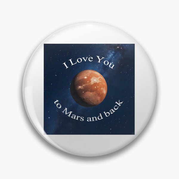 Item preview, I Love You to Mars and back  designed and sold by morbidcandyboutique .